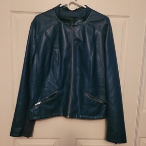 Blue Motorcycle Jacket
